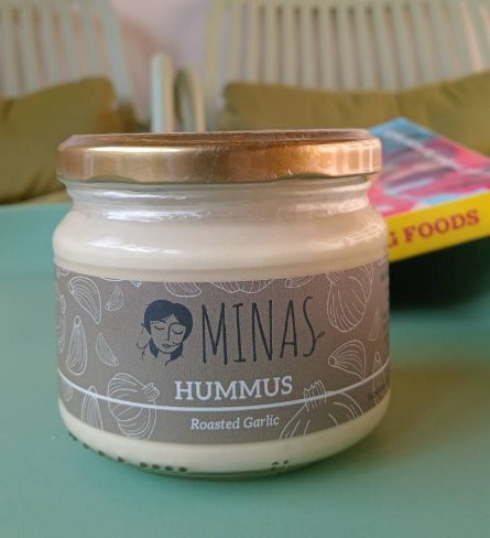 HUMMUS Roasted Garlic, Minas 10.14 oz.