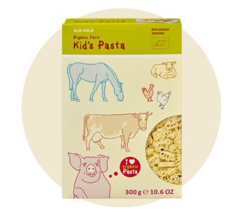 Organic Farm Kid’s Pasta, ALB • GOLD 300g