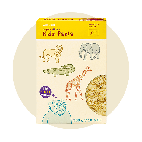 Organic Safari Kid’s Pasta, ALB • GOLD 300g