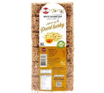 ฺBrown Sesame Bar-Pearl Barley, Tai Tai brand 80g