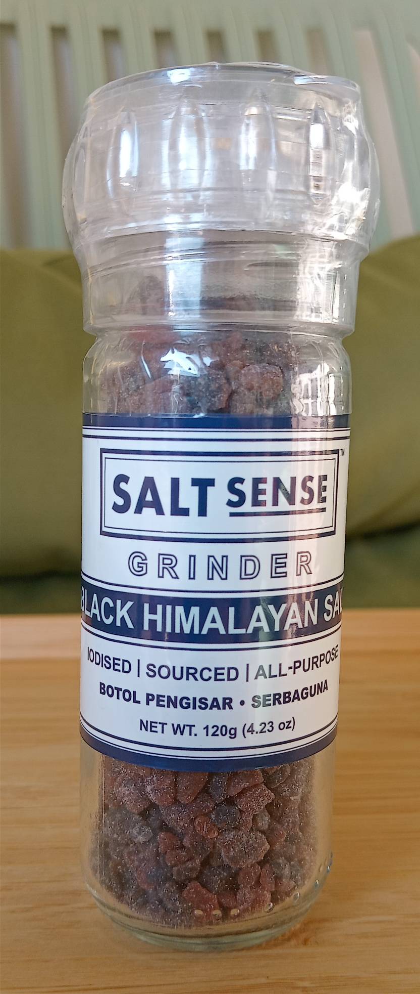Black Himalayan Salt-Grunder-, Salt Sense 120g