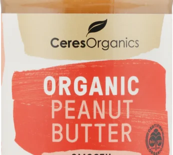 Organic Peanut Butter, Smooth, Ceres Organics 300g