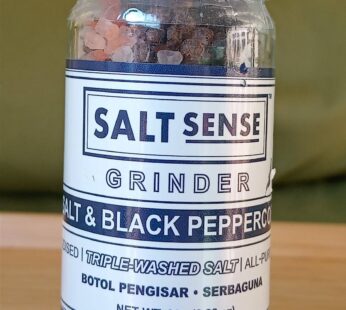 Salt & Black Peppercorn-Grunder-, Salt Sense 80g