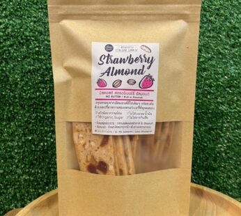 STRAWBERRY ALMOND BISCOTTI COOKIE 80G