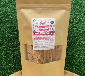 OAT CRANBERRY ALMOND BISCOTTI COOKIE 80G