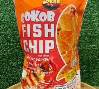 Fish Chips Spicy BBQ Flavour Gokob 40g