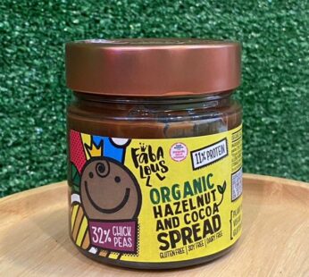 Organic Hazelnut And Cocoa Spread 200g Faba Lous