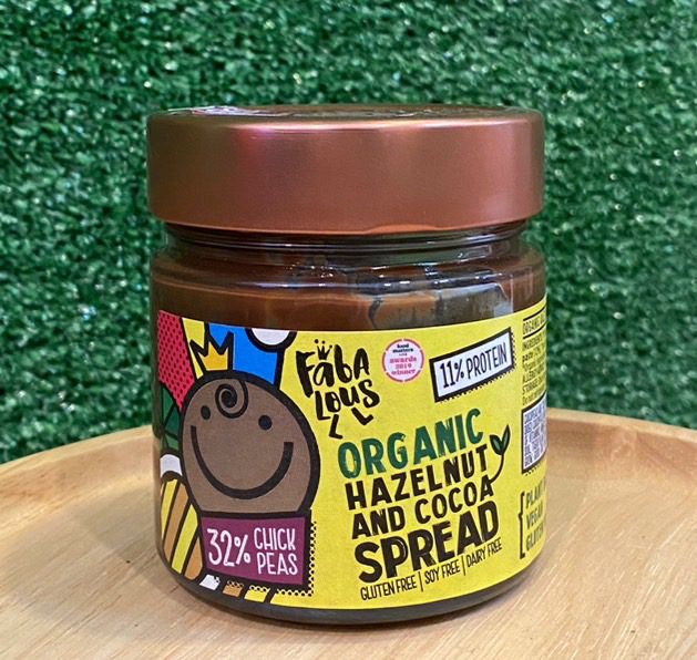 Organic Hazelnut And Cocoa Spread 200g Faba Lous