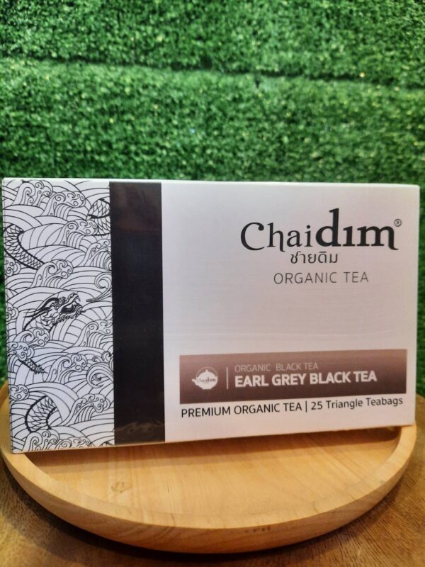 Chaidim Premium Organic Herbal Tea Earl Grey Black Tea 25 Tbgs