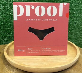 Leakproof Bikini Black s PROOF